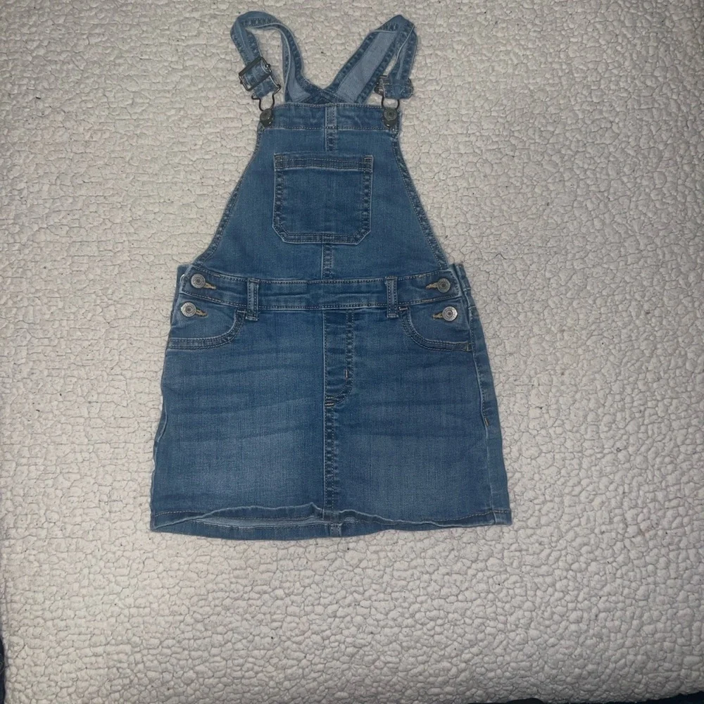 Stylish Blue Denim Kids Dress
